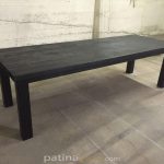 Charred Wood Table