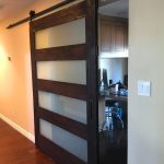 Charred Wood Sliding Interior Barn Door