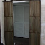 Double Sliding Metal Barn Door