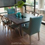 Custom Table With Zinc Base