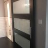 satin glass and wood shaker barn door satin glass and wood shaker barn door