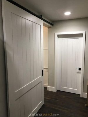 traditional shaker barn door