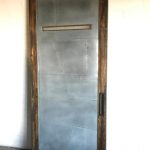 Random Zinc and Wood Barn Door