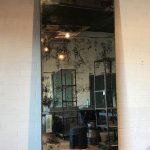 Antique Mirrored Barn Door
