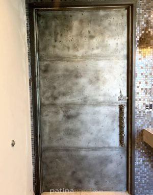 industrial zinc door