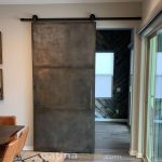 Custom Steel Patina Barn Door
