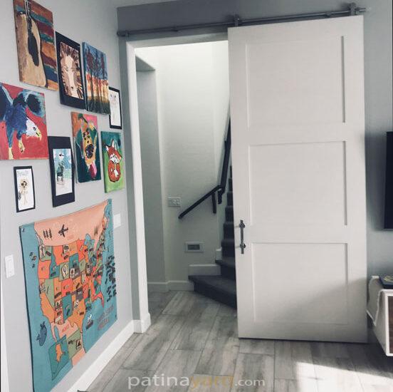 white shaker 3 panel