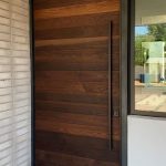Thermowood Pivot Door