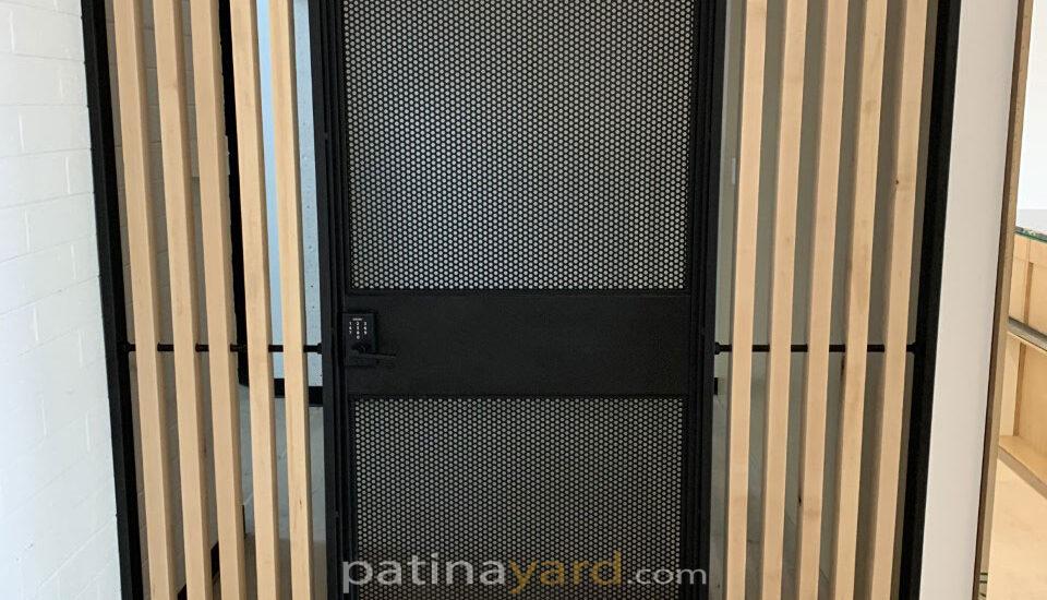 metal security door