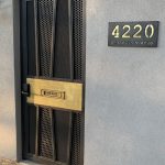 Custom Metal and Brass Exterior Gate