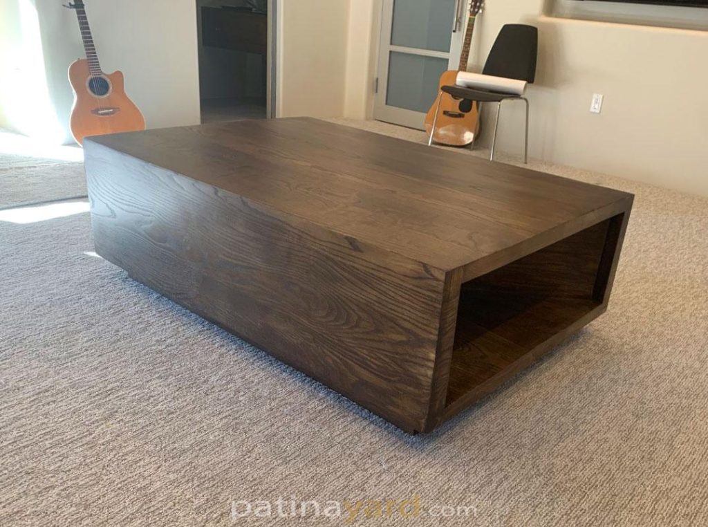 ash wood coffee table