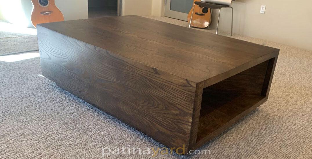 ash wood coffee table