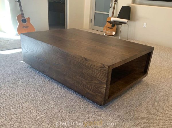 ash wood coffee table