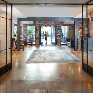 metal and glass bi fold doors