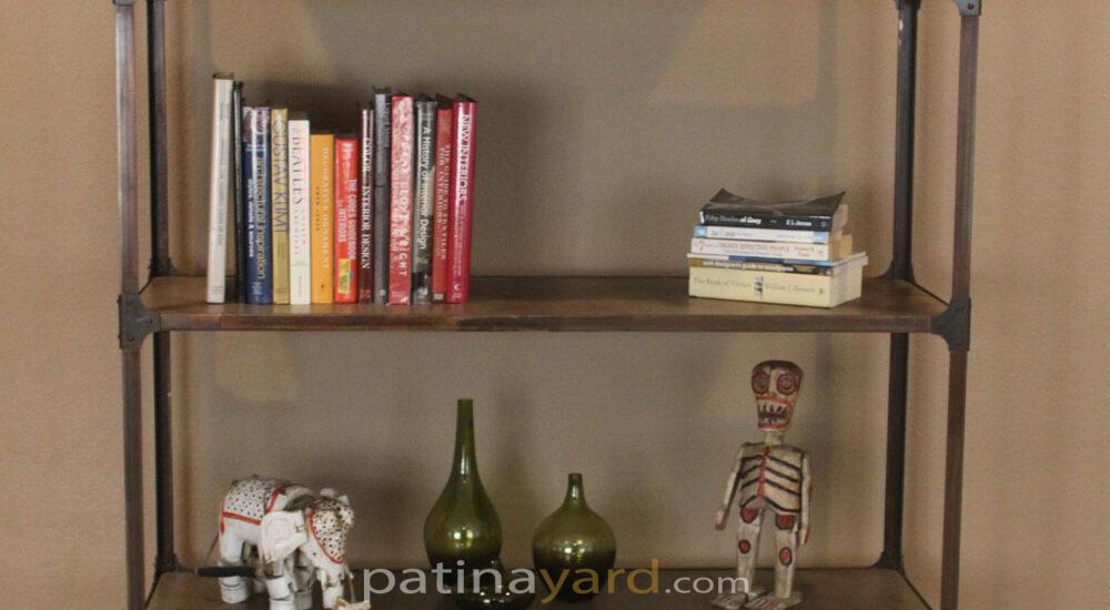 industrial book shelf