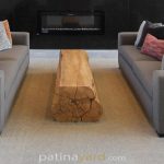 Ash Log Coffee Table