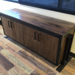 Industrial Walnut Credenza