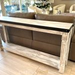 Weathered Wood Sofa Table