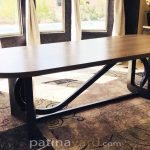White Oak Oval Dining Table