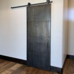 4 panel metal barn door