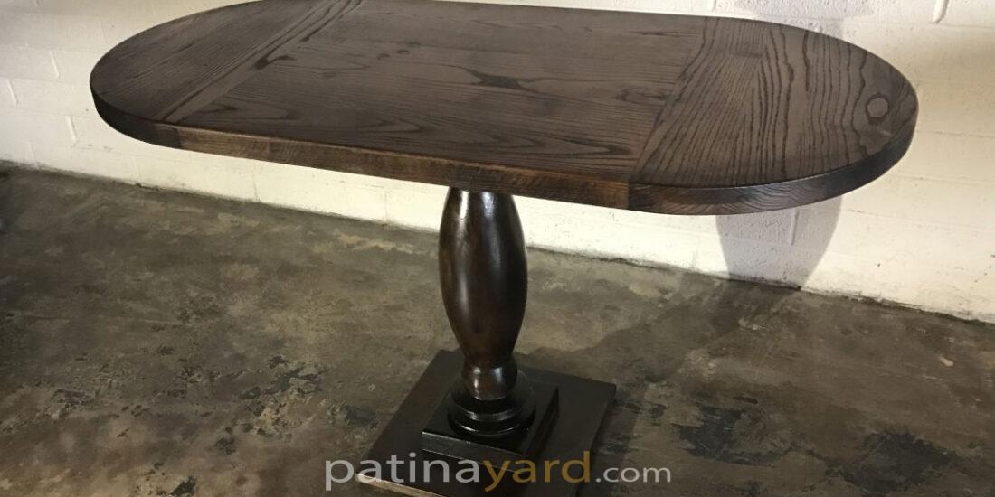 large pedestal pub table