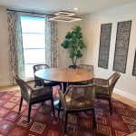 Custom Round Walnut Table Top