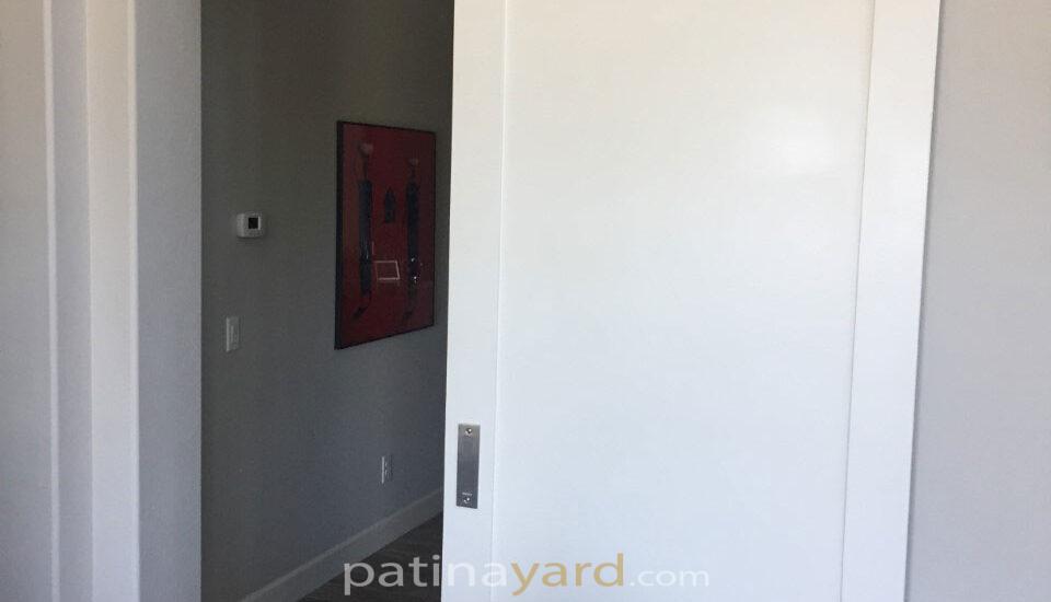 single panel shake style door