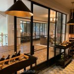 Wine Cellar Metal and Glass Doors