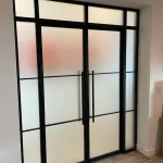 Custom Industrial Hinged Doors and Sidelights