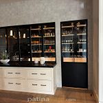 Patina-ed Black Metal and Glass Bi-Folding Windows & Door
