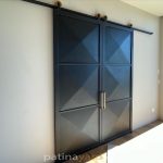 3 – D Metal Panel Barn Doors