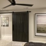 Single Metal Panel Barn Door