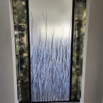 3 Form and Antique Mirror Barn Door