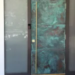 Copper Front Exterior Door