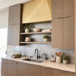 Kitchen Brass Faux Hood