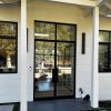 san_francisco_metal_glass_front_door3 Double Metal and Glass Entry Doors with Transom