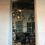 Antique Mirrored Barn Door