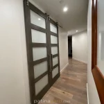 Contemporary Wood and Glass Doors