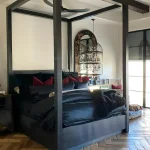 Custom Canopy Metal Bed Frame