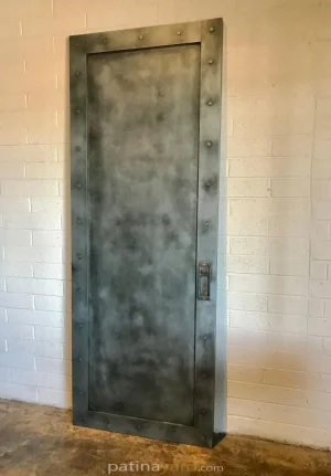industrial style Zinc pocket door
