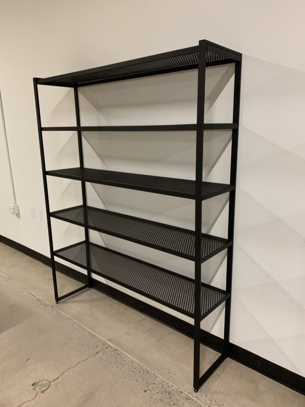 metal freestand shelf unit