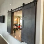 Double Shaker Style Barn Doors
