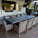 Exterior Zinc Table Top