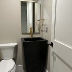 Metal Free Standing Sink