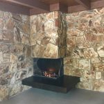 Mid Century Style Fireplace