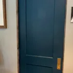 Painted Pocket Door