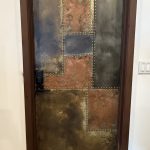 Copper, Brass and Zinc Riveted Front Entry Door