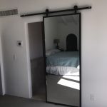 Single Mirror with Steel Frame