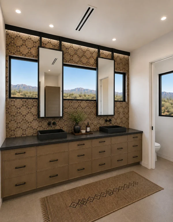 Sliding Master Bath Mirrors sliding bathroom mirrors