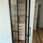 Pantry Metal and Glass Doors